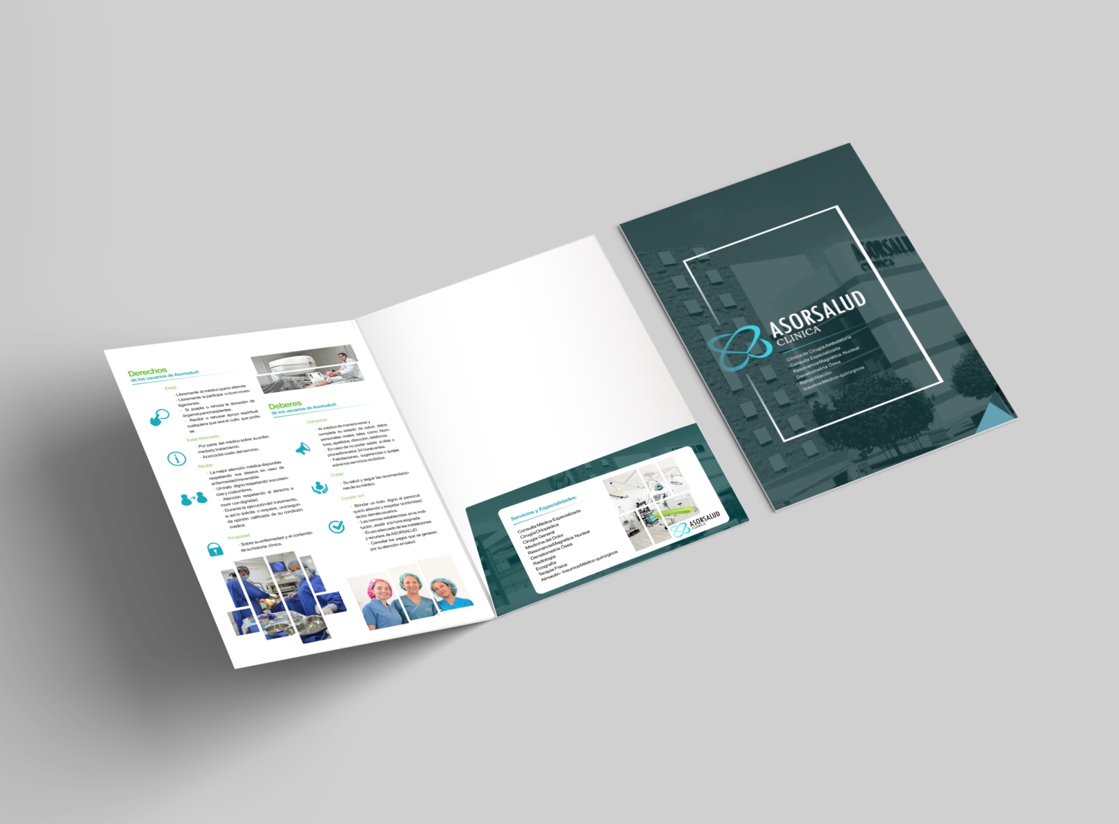 Branded folder asorsalud